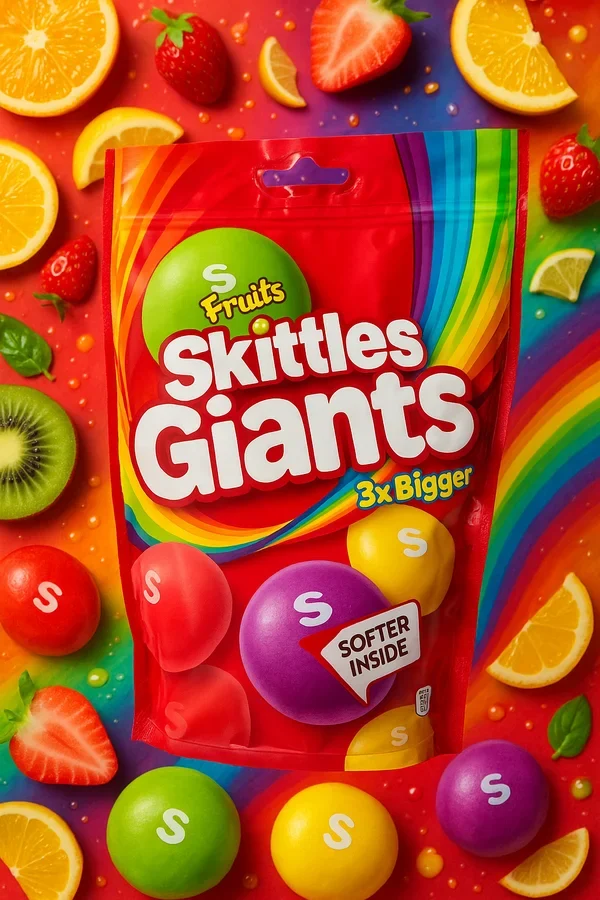 Giants Fruit Skittles (United Kingdom)