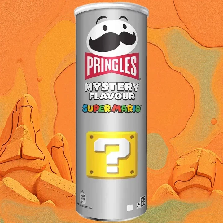 Super Mario Mystery Pringles (United Kingdom)