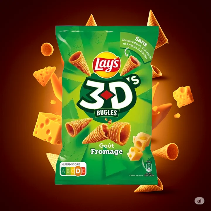 3D Cheese Bugles (France)