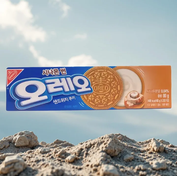 Cinnamon Bun Oreo (South Korea)