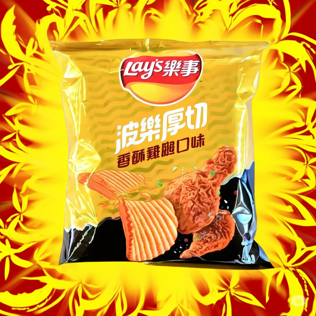 Crispy Fried Chicken Flavor Lay's (Taiwan)