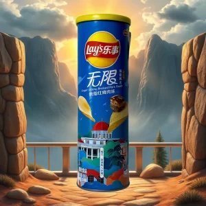 Finger Licking Braised Pork Lay's Stax (China)