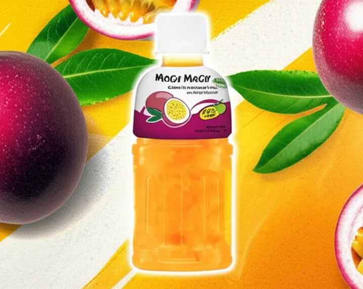 Passion Fruit Mogu Mogu Drink (France)