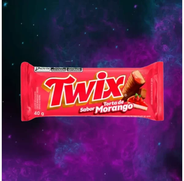 Strawberry Cheesecake Twix (Brazil)
