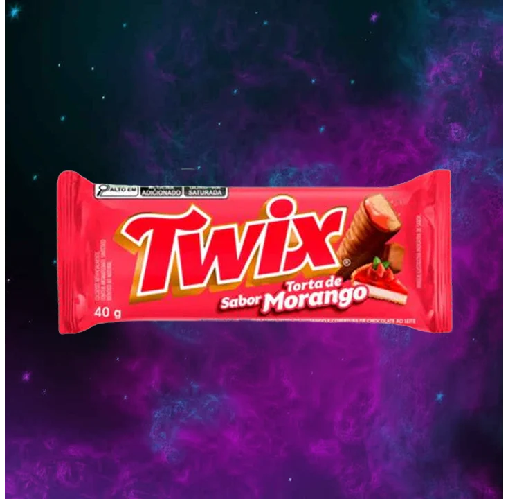 Strawberry Cheesecake Twix (Brazil)