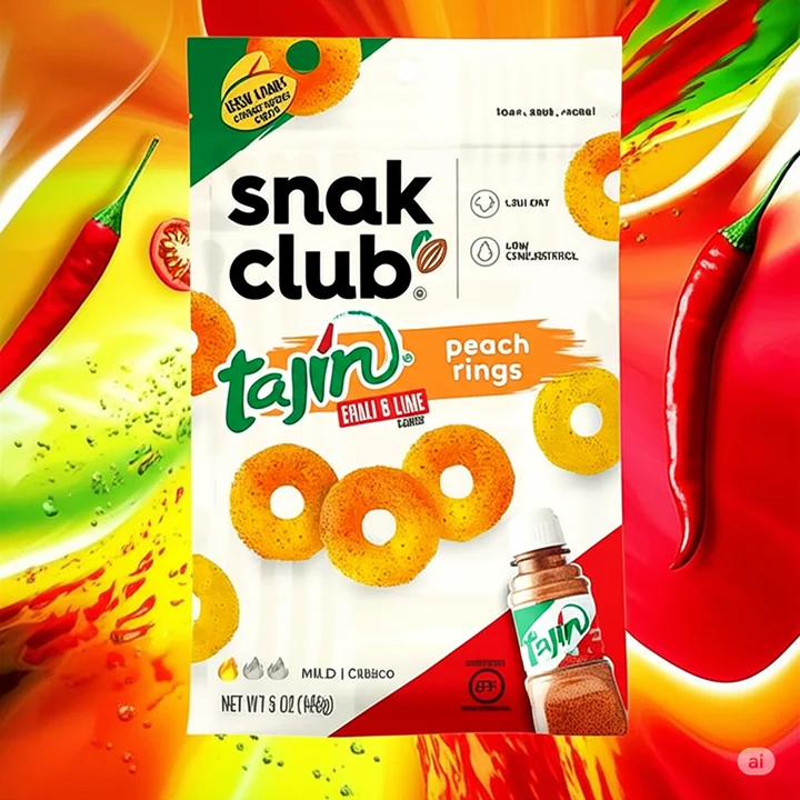 Tajin Chili & Lime Peach Rings (Mexico)