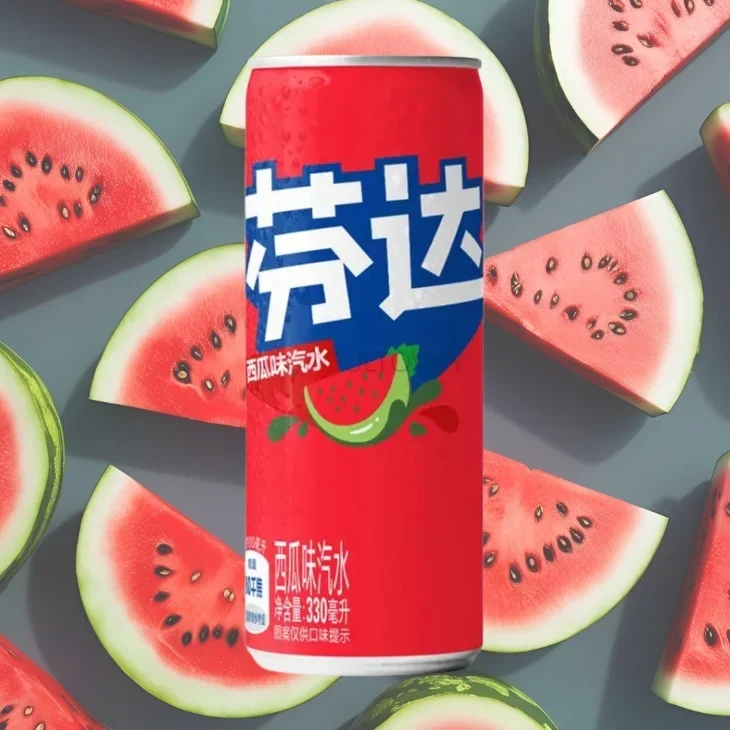 Watermelon Fanta (China)