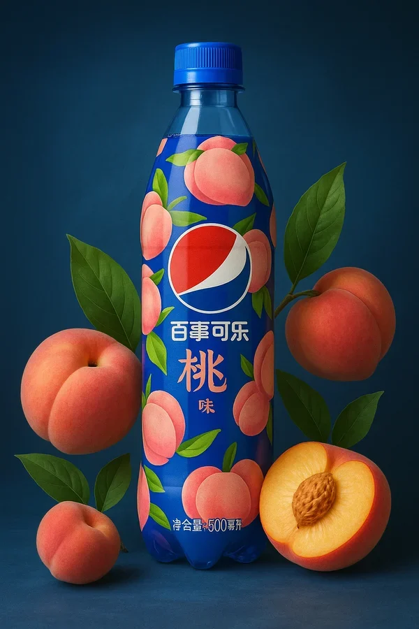 White Peach Pepsi (Taiwan)